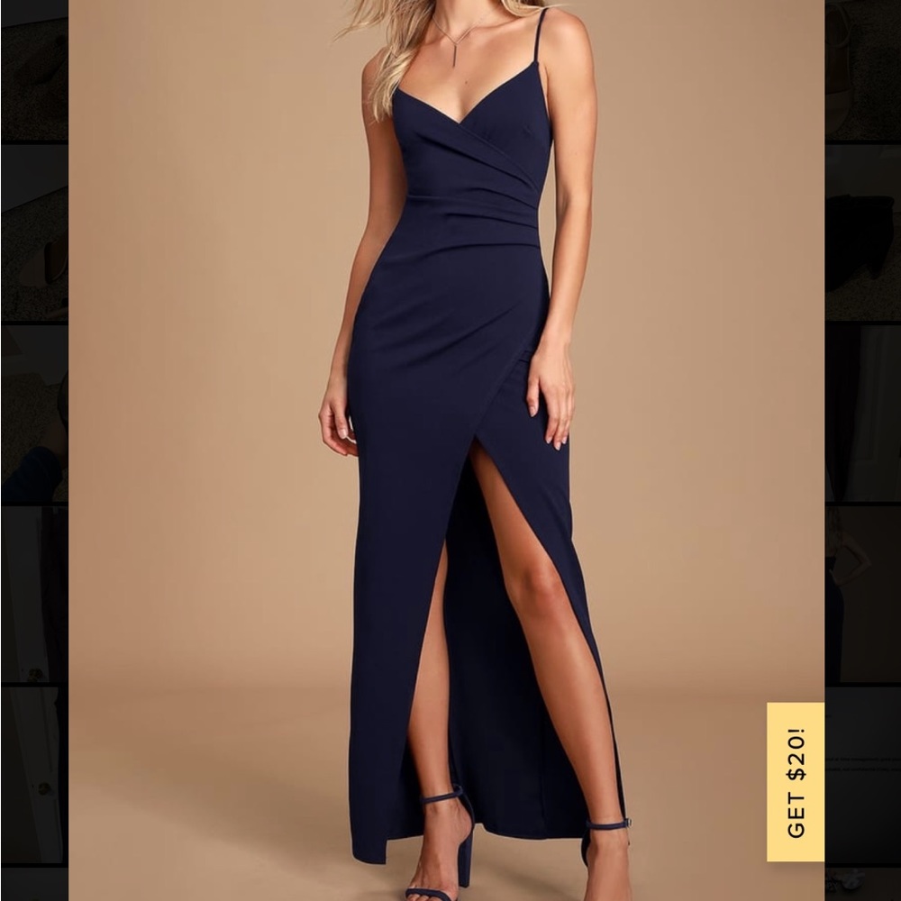 NWT Navy Formal Dress